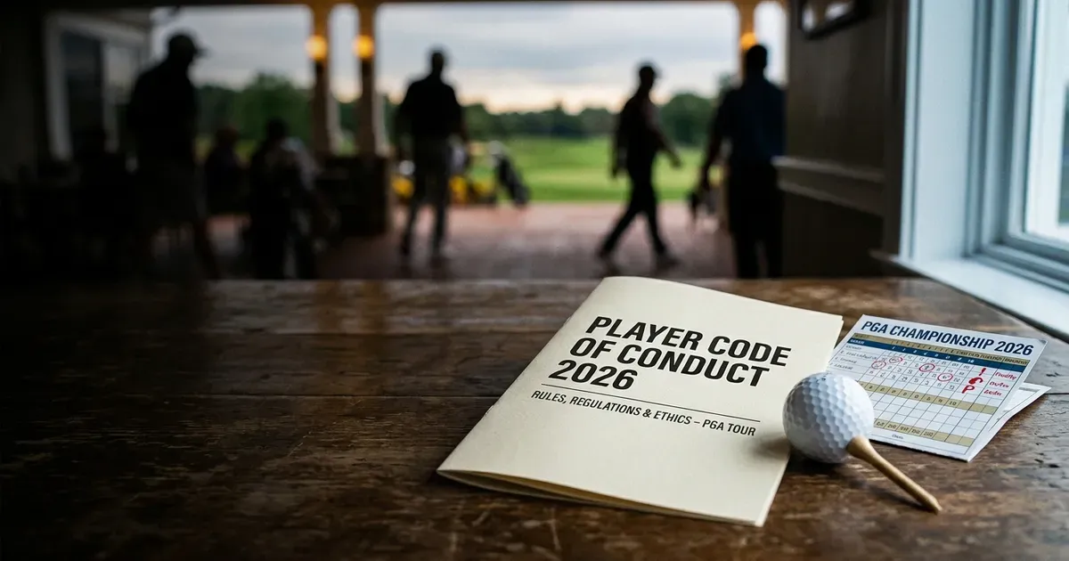 Inside the PGA Championship Player Code of Conduct 2026: New Rules Shape Pro Behavior