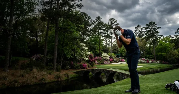 Robert MacIntyre Masters 2026 Meltdown Highlights Emotional Toll at Augusta