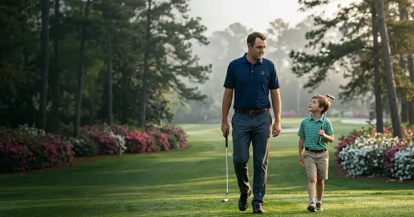 Scottie Scheffler Masters 2026 Arrival With Son Signals New Traditions at Augusta