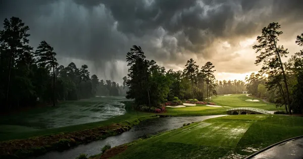 Scottie Scheffler Masters 2026 Course Setup Frustration Clouds Title Hopes