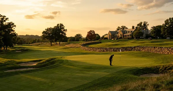 Ryder Cowan’s Gritty Chip-In at Merion Upends Top-Ranked Miles Russell in U.S. Amateur Drama